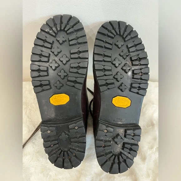 Calzaturificio The Alps By Fabiano Leather Mountaineering Hiking Boots Italy 7.5 - Picture 11 of 12